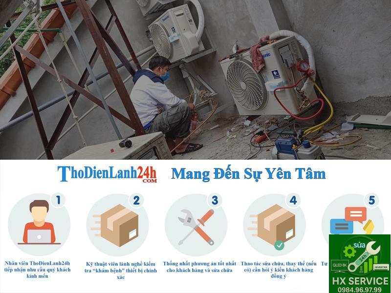 Quy Trình Phục Vụ Sửa Chữa Điều Hòa Toshiba